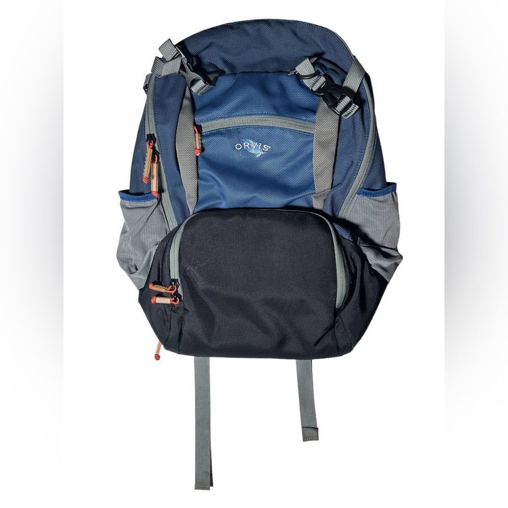 Orvis Angler's Anglers Daypack Back Pack Blue
